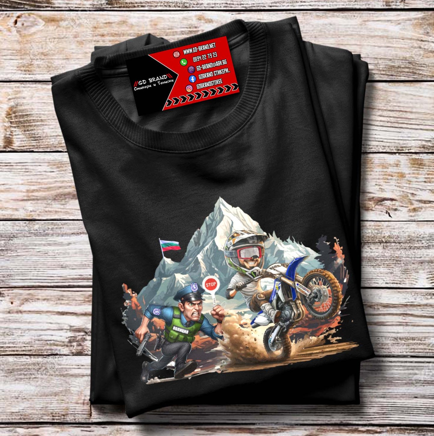Тениска Yamaha YZ