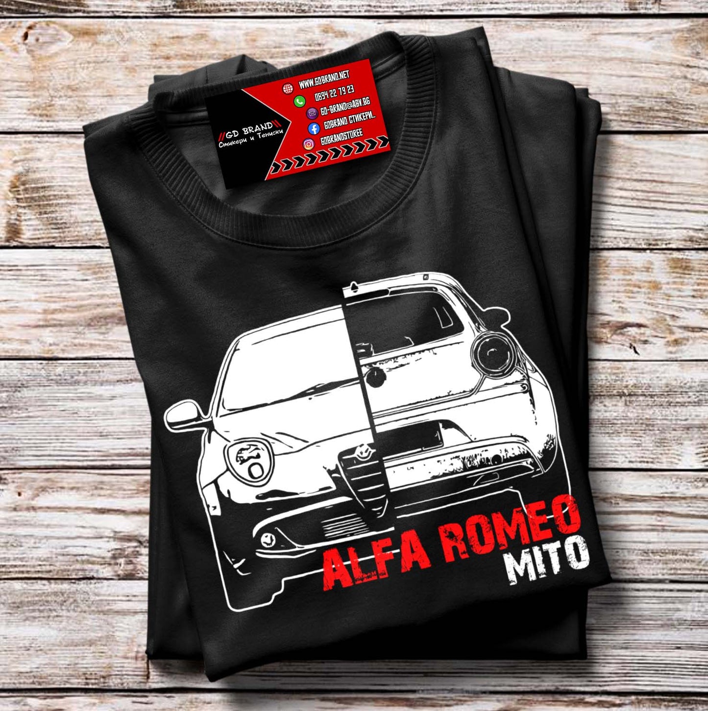 Тениска ALFA ROMEO MITO