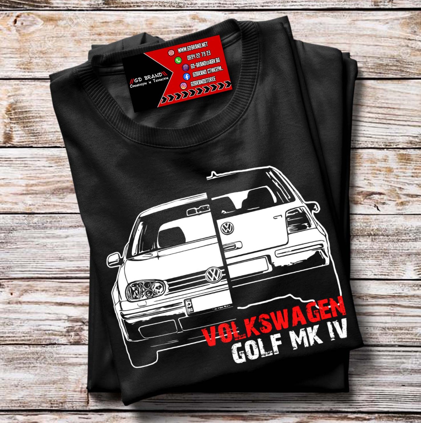 Тениска VW Golf MK4