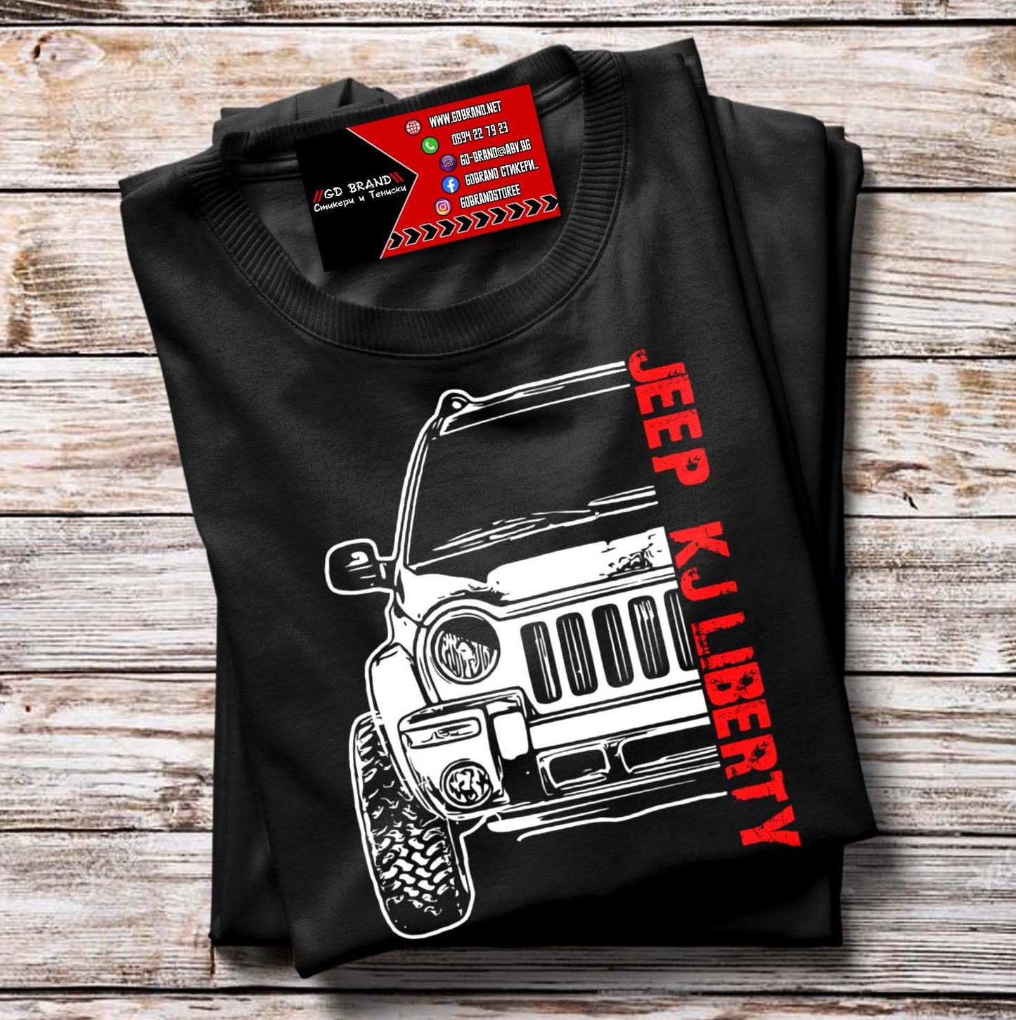 Тениска Jeep KJ Liberty OFFROAD