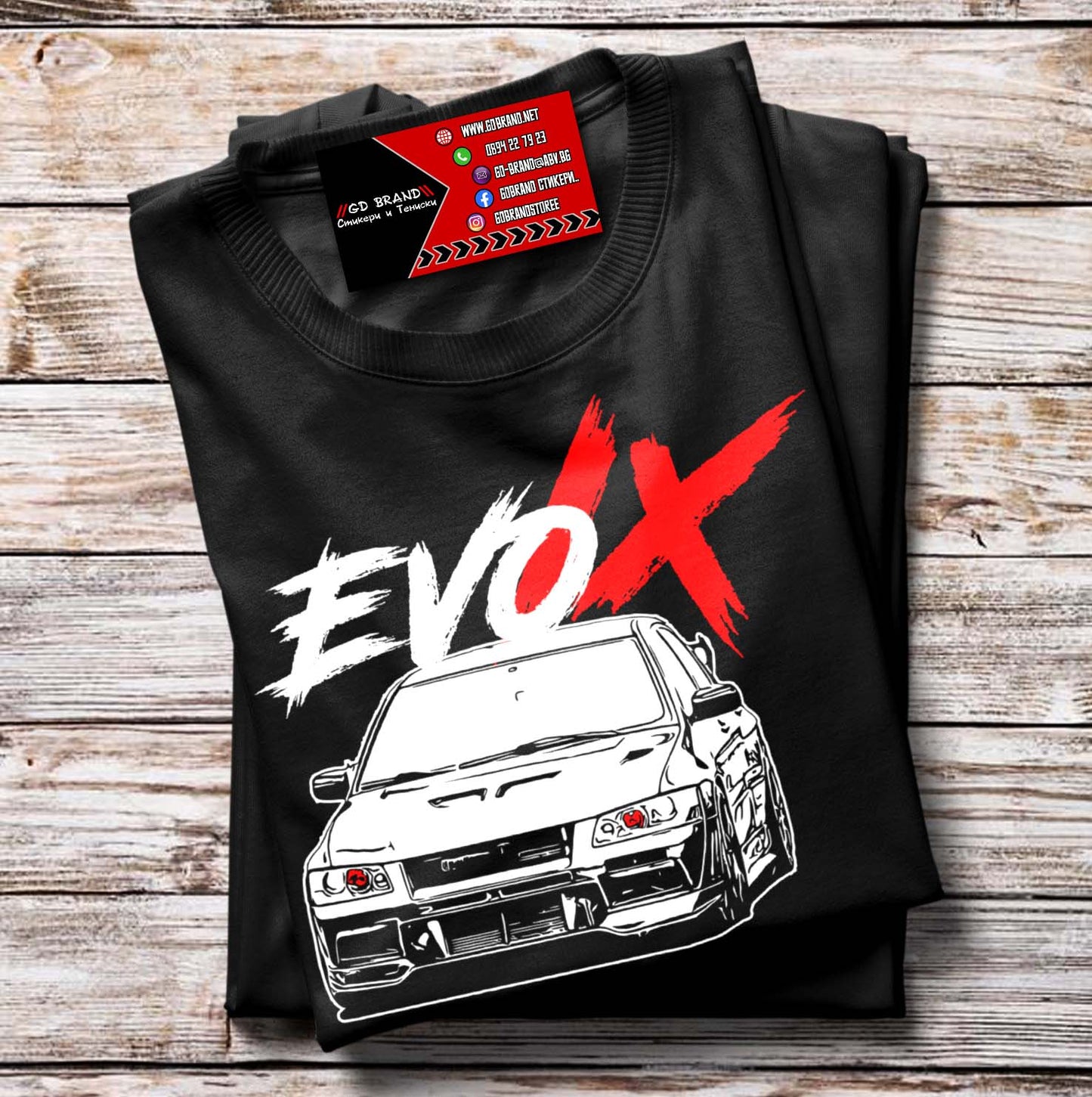 Тениска Mitsubishi Evolution