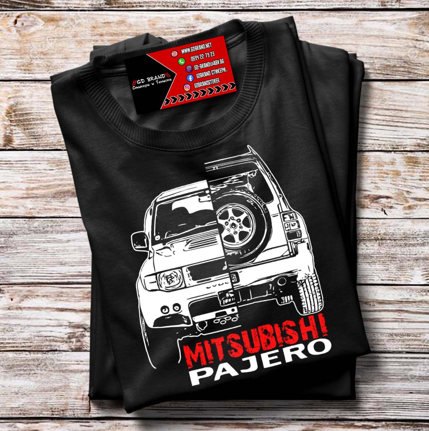 Тениска Mitsubishi Pajero Evolution