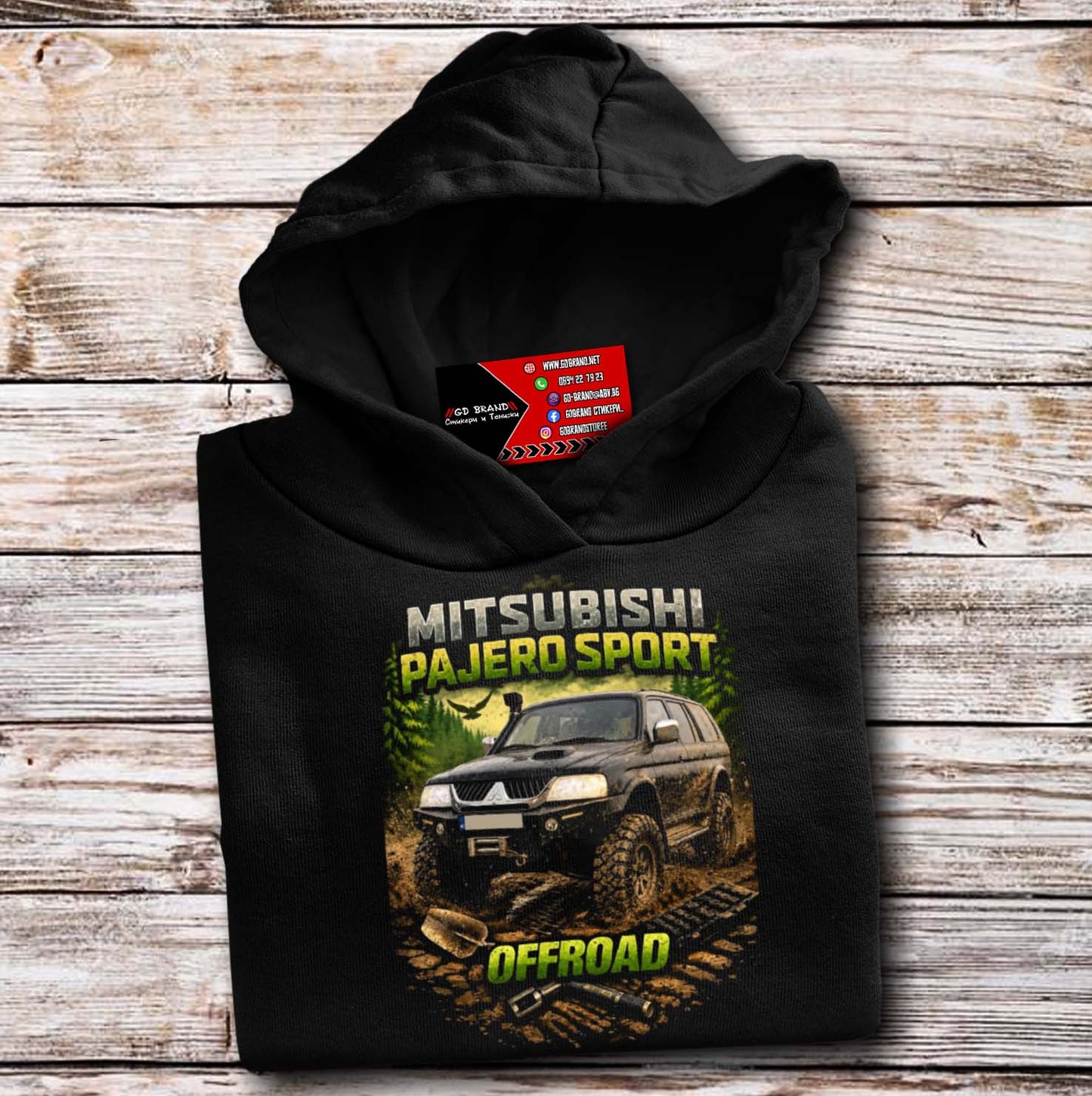 Тениска Mitsubishi Pajero Sport MUD