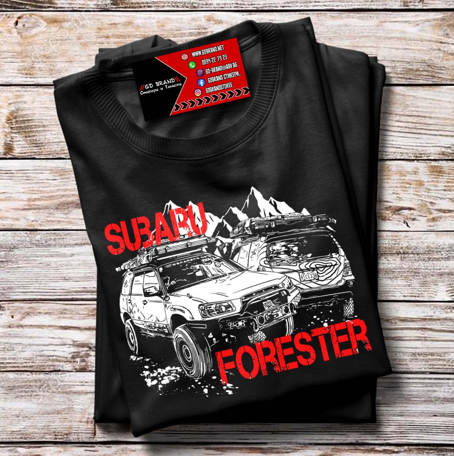 Тениска Subaru Forester
