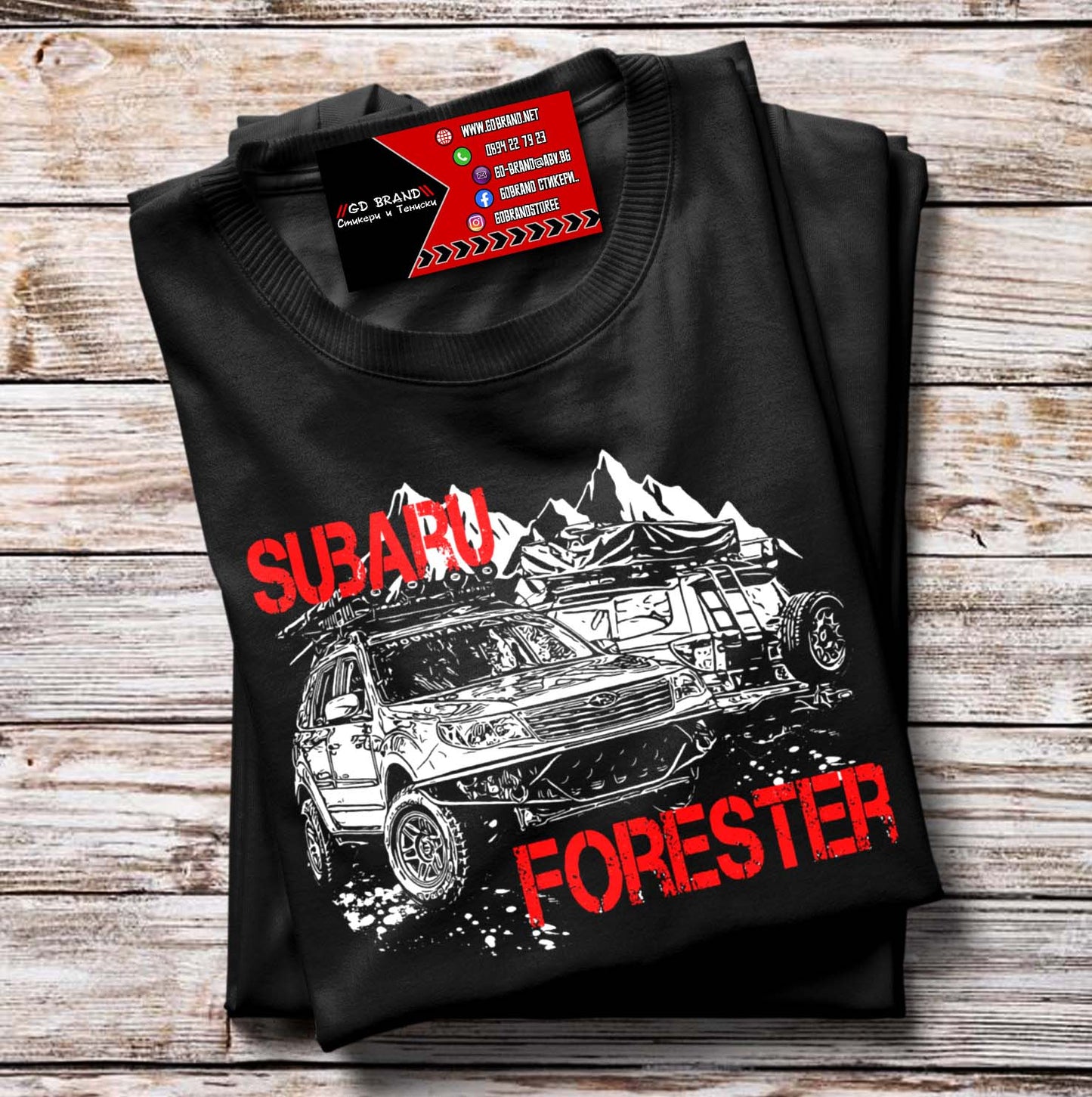 Тениска Subaru Forester