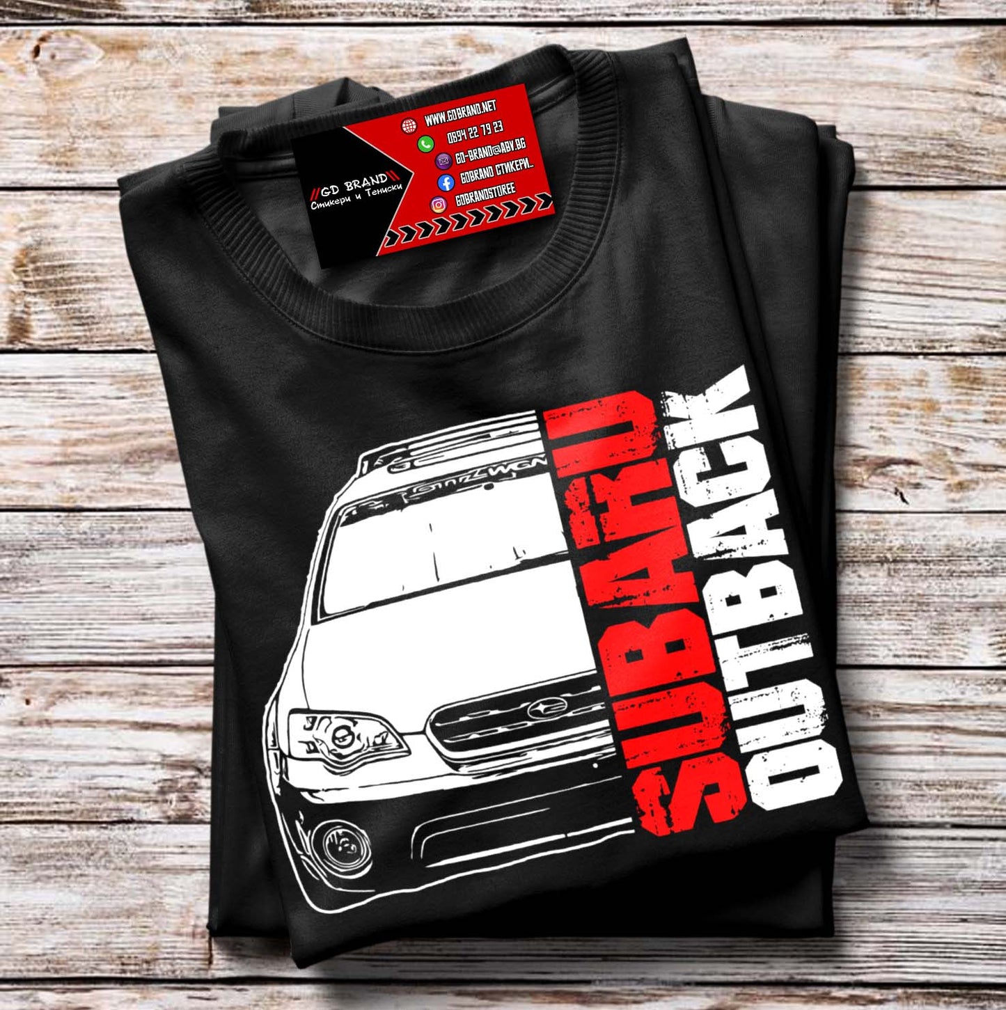 Тениска Subaru Outback