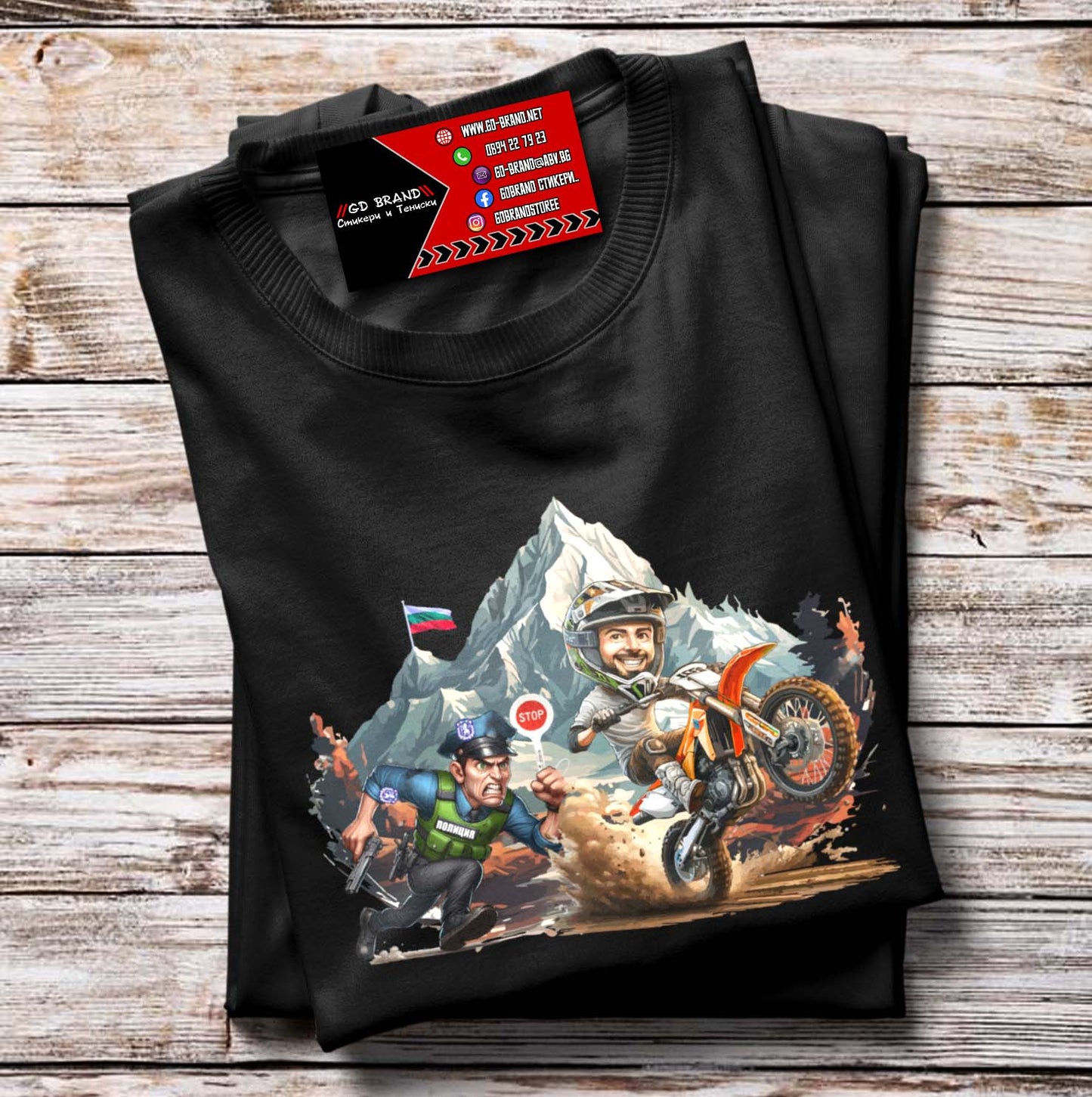 Тениска KTM MUD Police