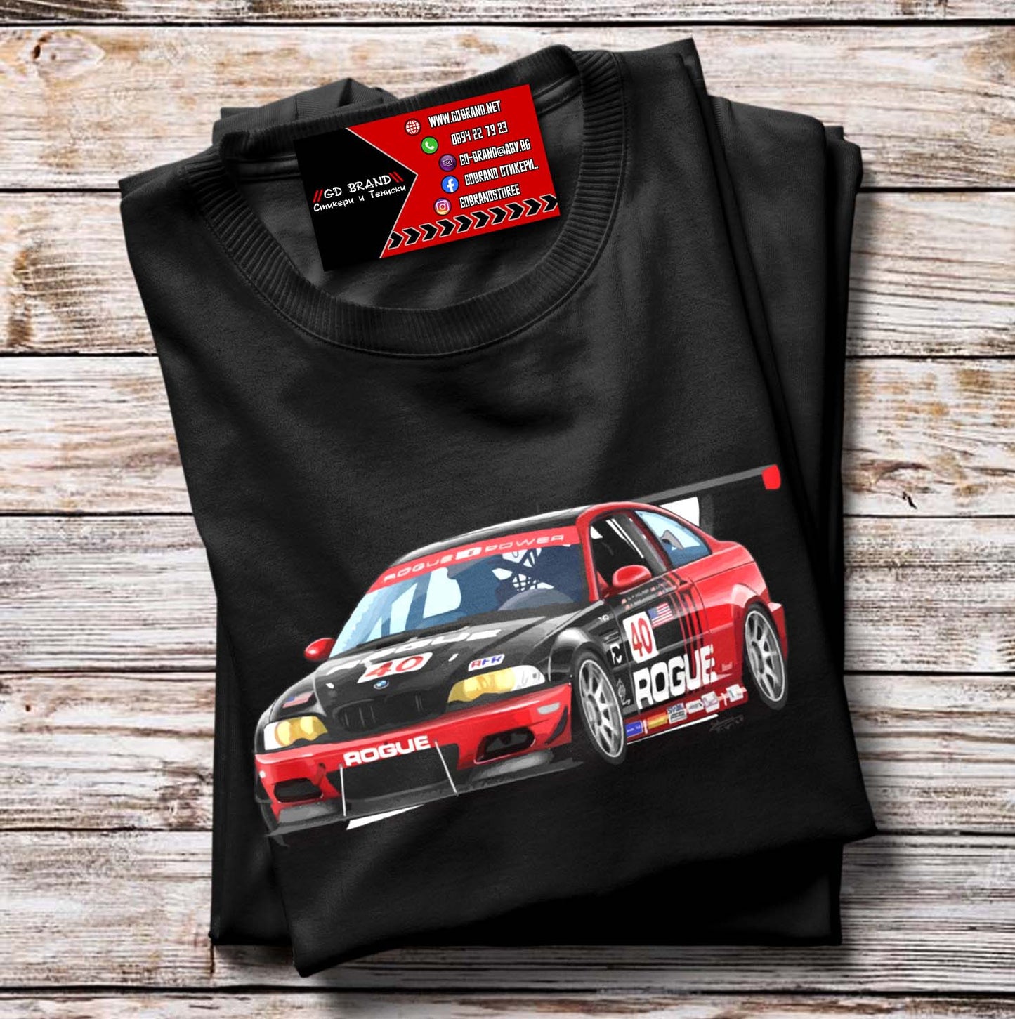 Тениска BMW E46 Racing