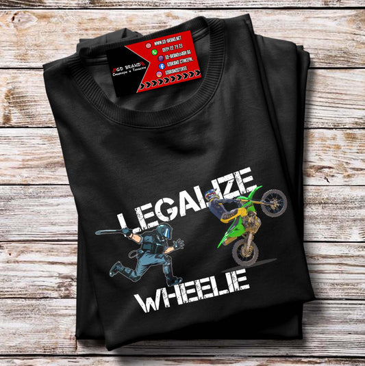 Тениска Legalize Wheelie