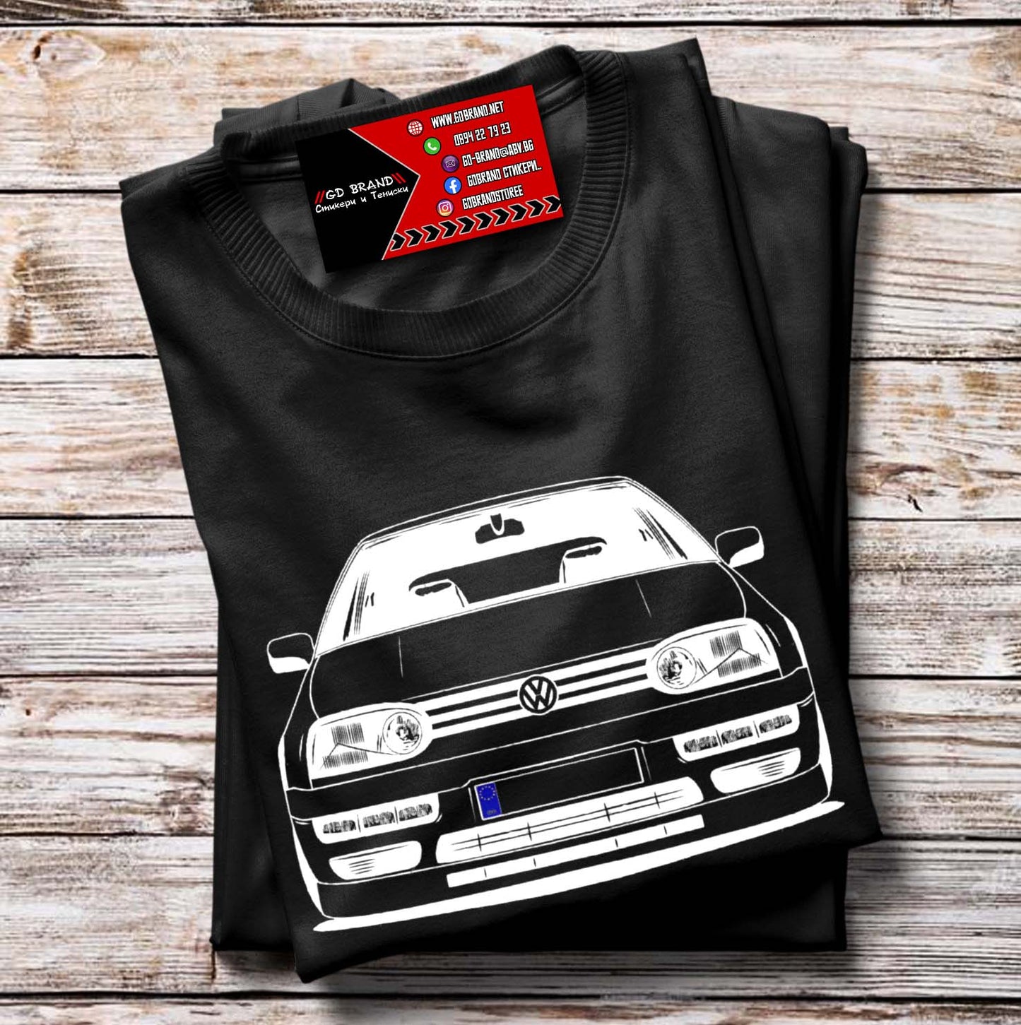 Тениска VW Golf MK3