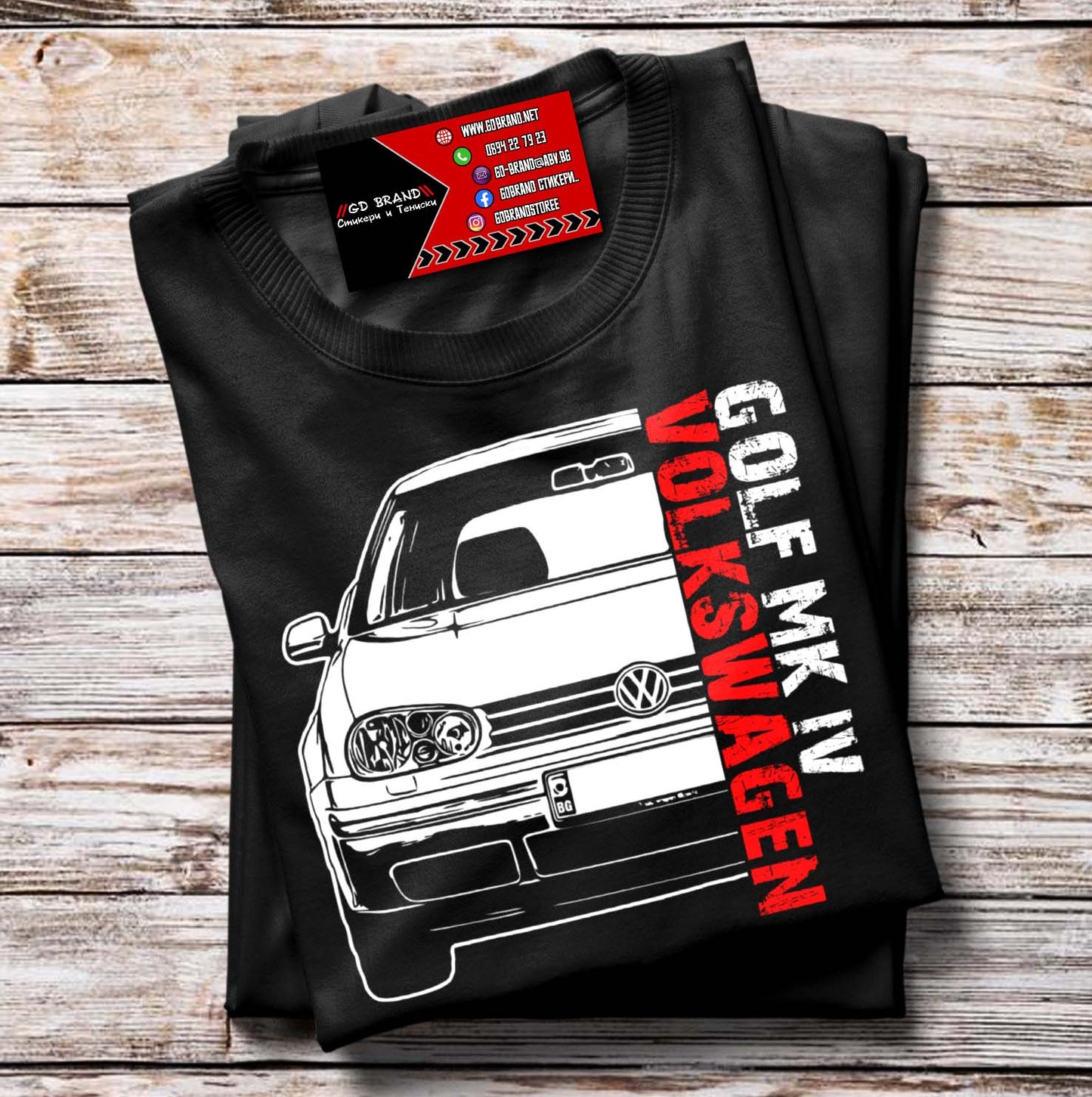 Тениска VW Golf MK4