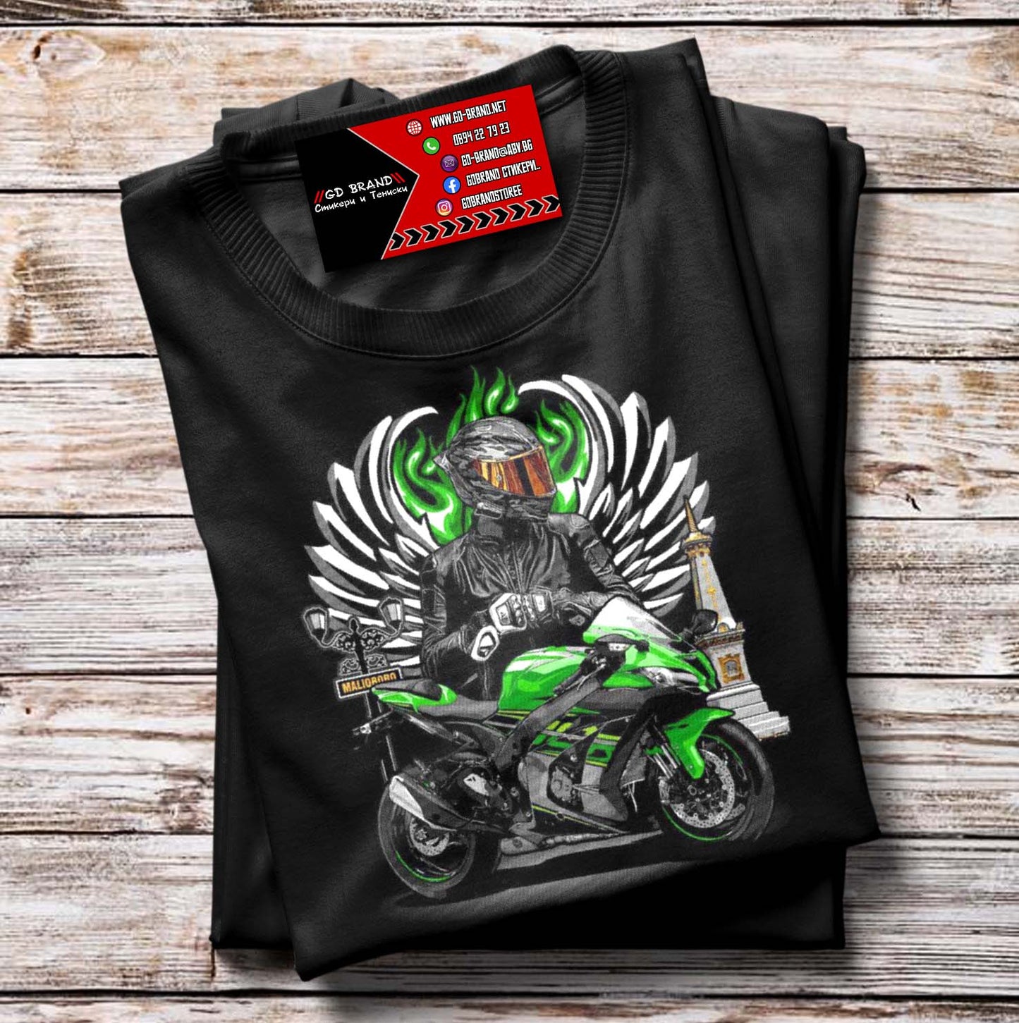 Тениска Kawasaki