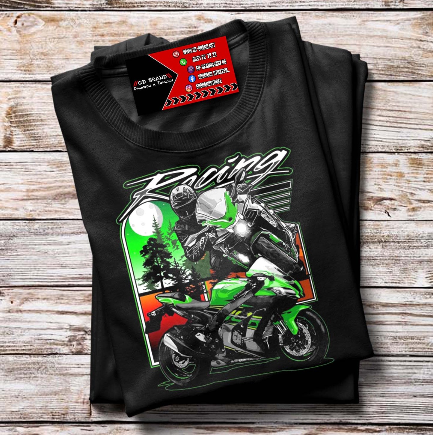 Тениска Kawasaki Racing