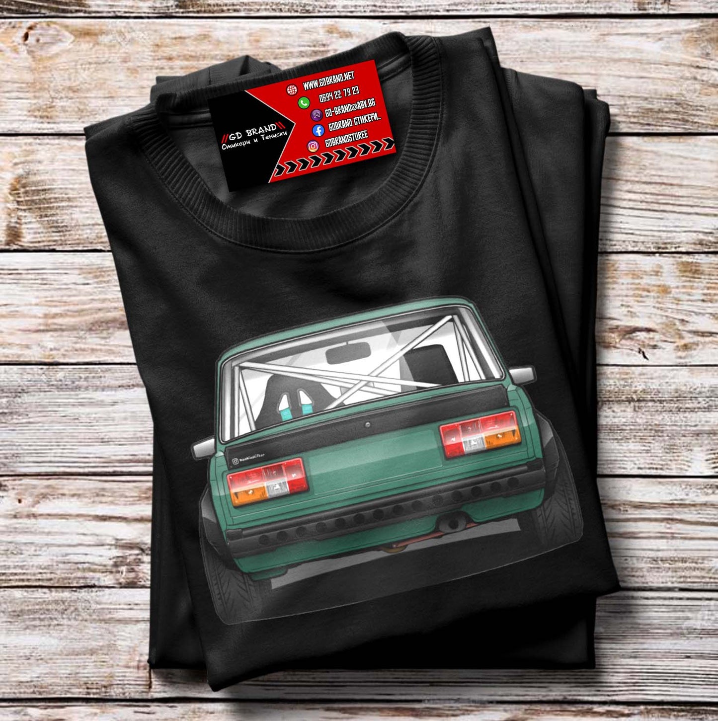 Тениска Lada Back