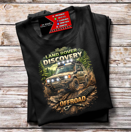 Тениска Land Rover Discovery MUD