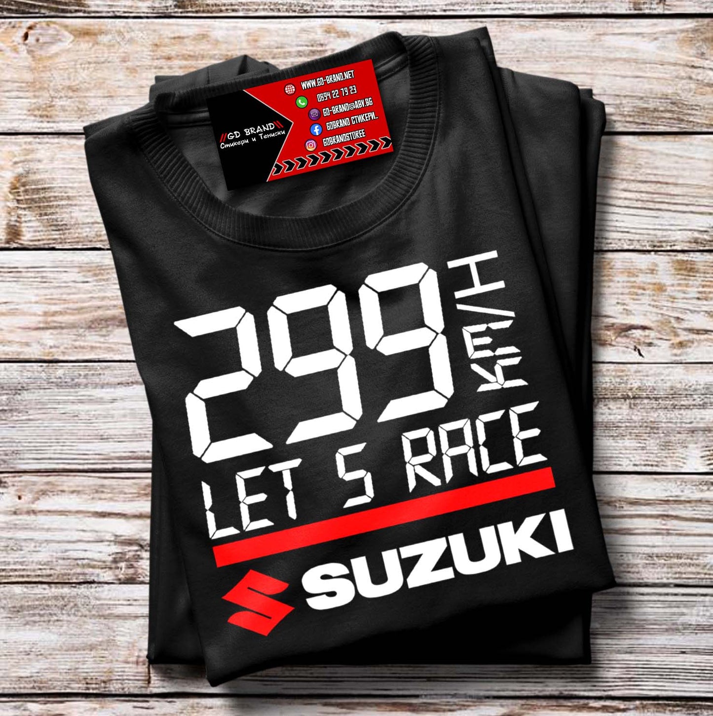 Тениска Suzuki Let's Race