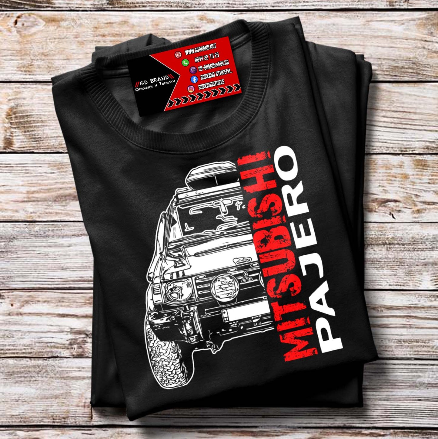 Тениска Mitsubishi Pajero 2