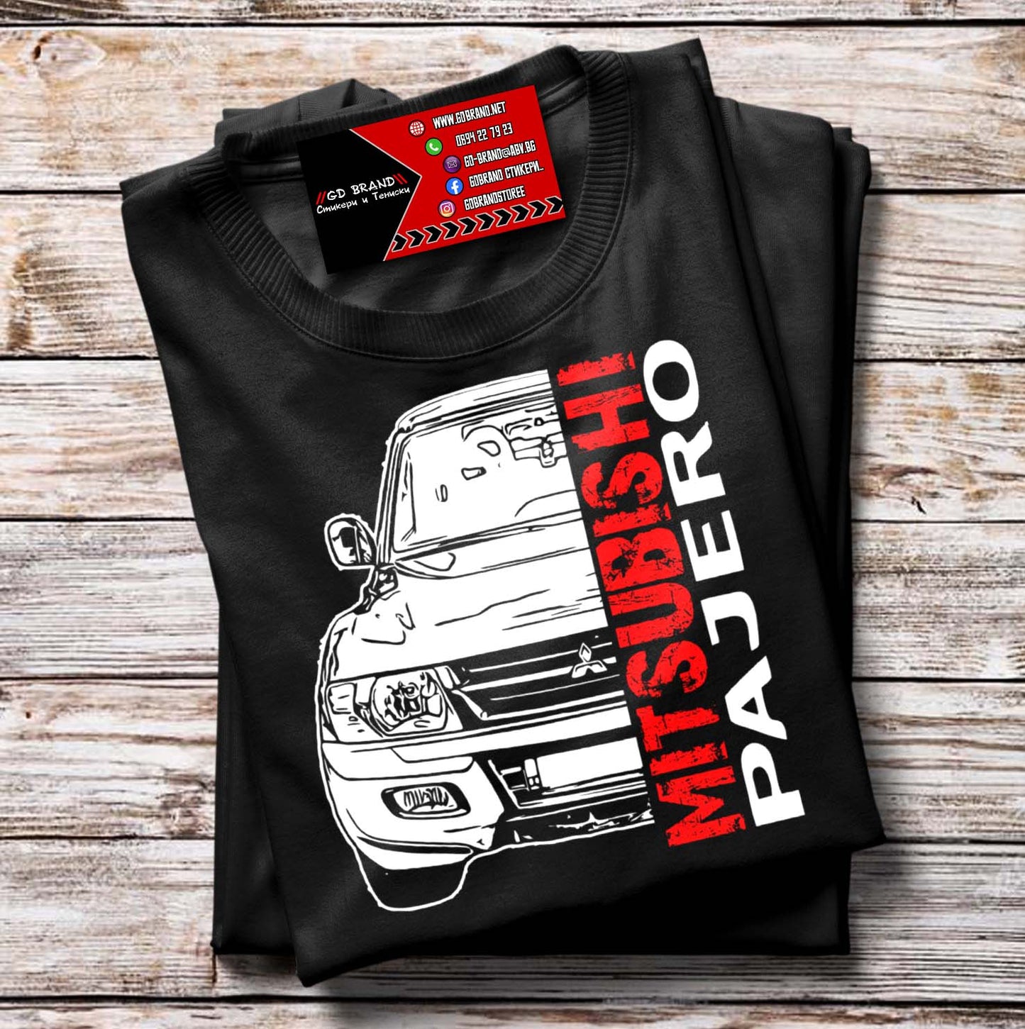 Тениска Mitsubishi Pajero 3