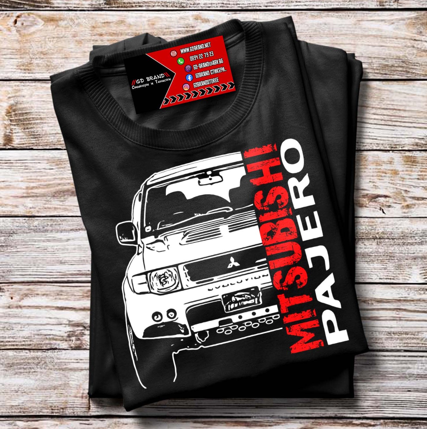 Тениска Mitsubishi Pajero Evolution