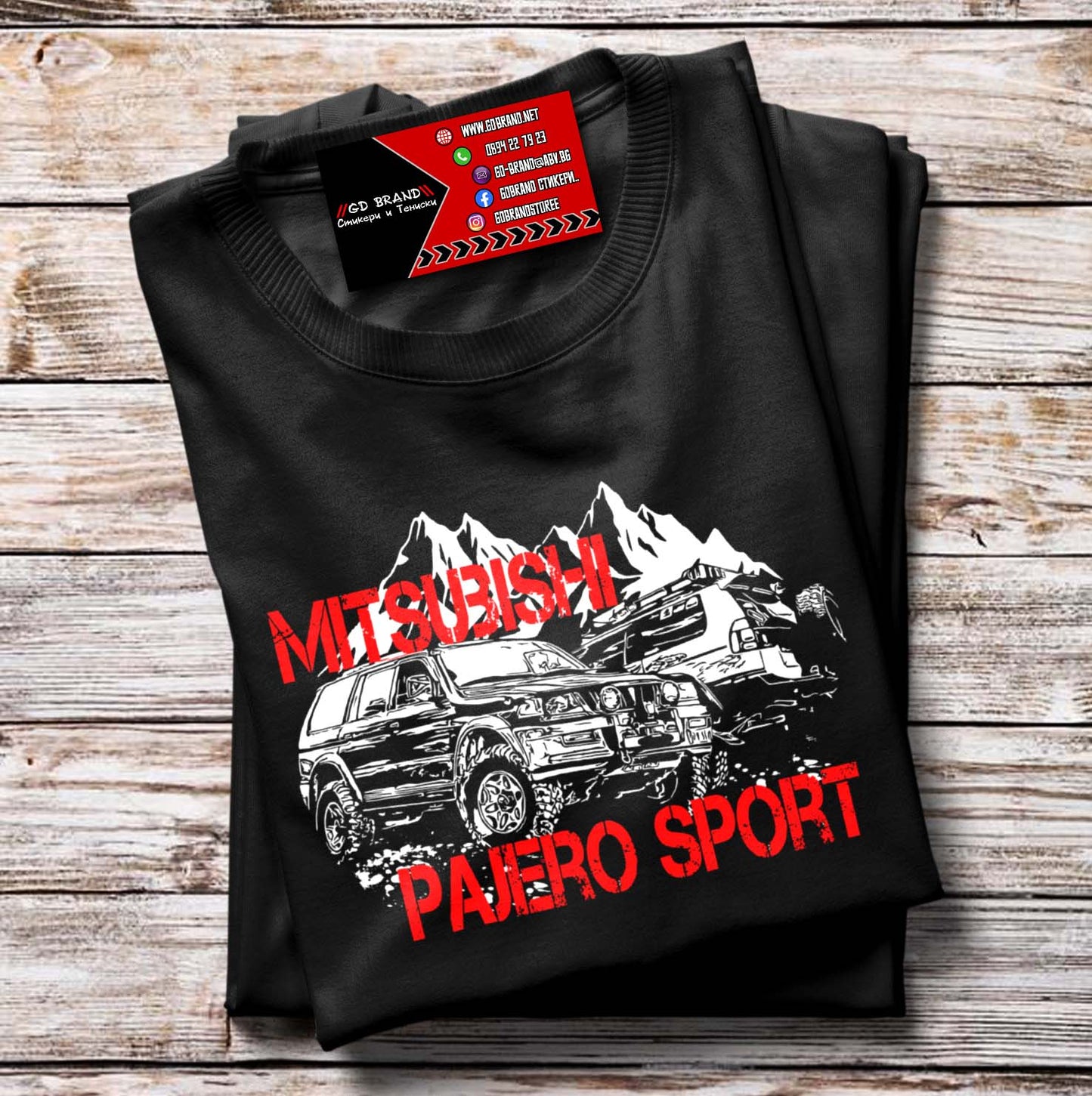 Тениска Mitsubishi Pajero Sport