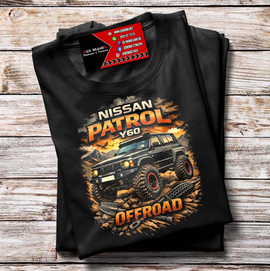 Тениска Nissan Patrol Y60 MUD