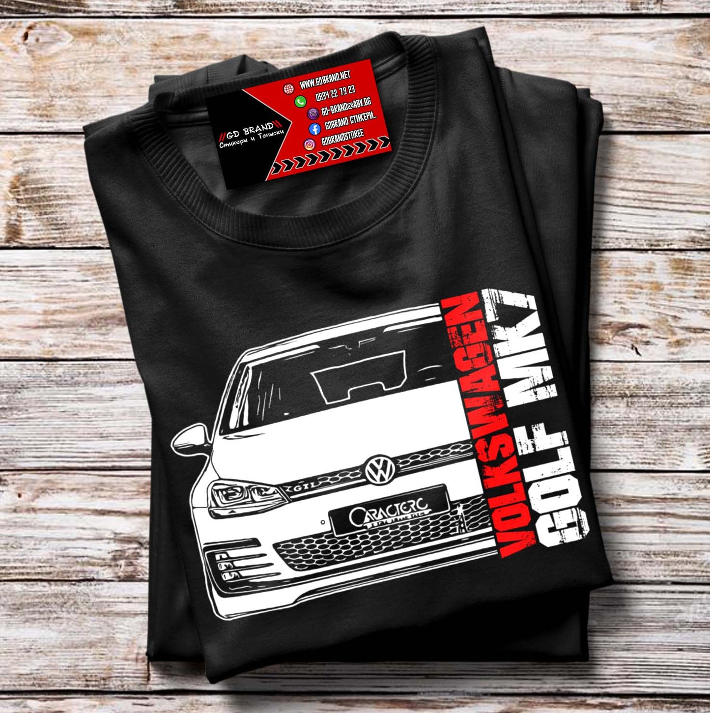 Тениска VW Golf MK7 GTI