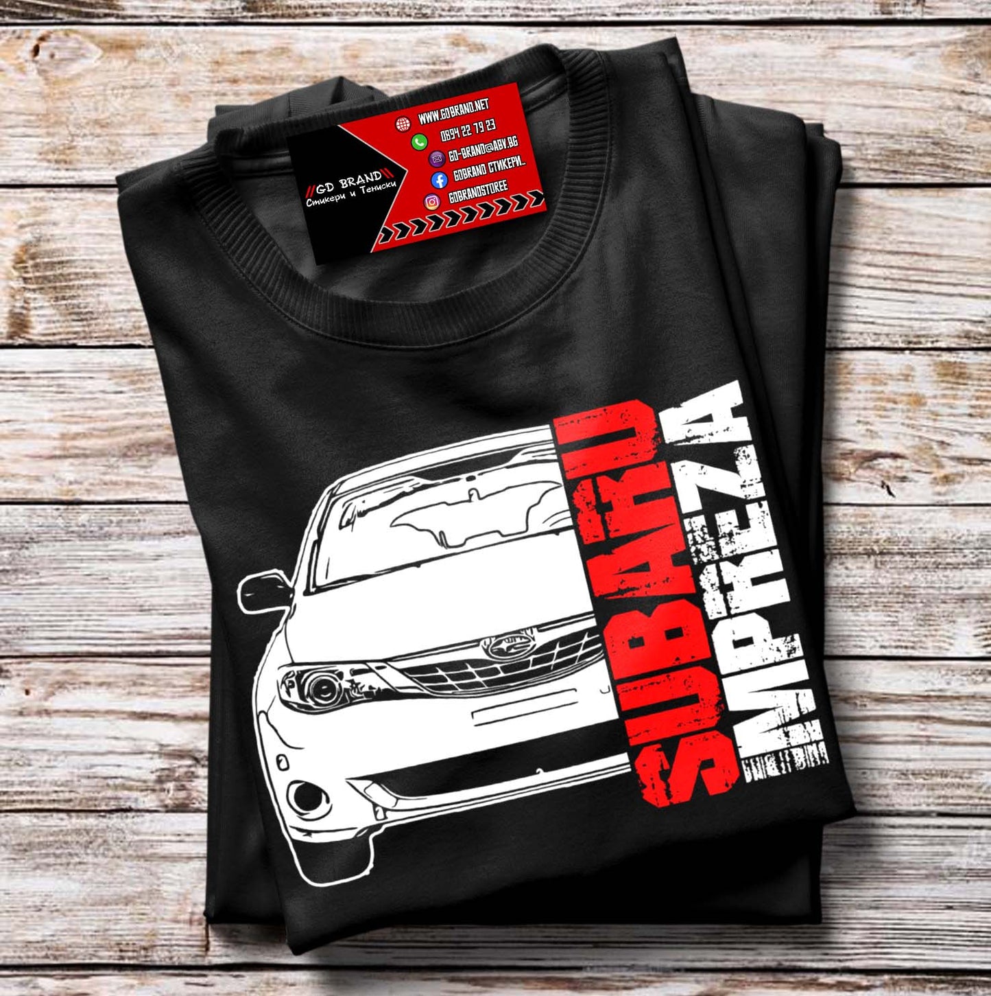 Тениска Subaru Impreza