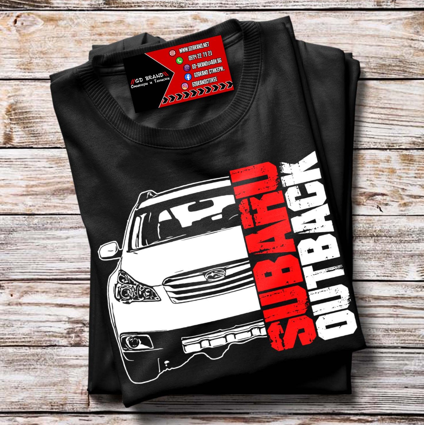 Тениска Subaru Outback